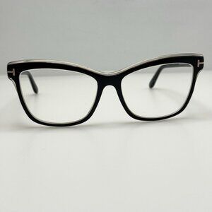 Tom Ford TF 5619-B 001 Black Eyeglasses Eye Glasses Frames 55-15-140
